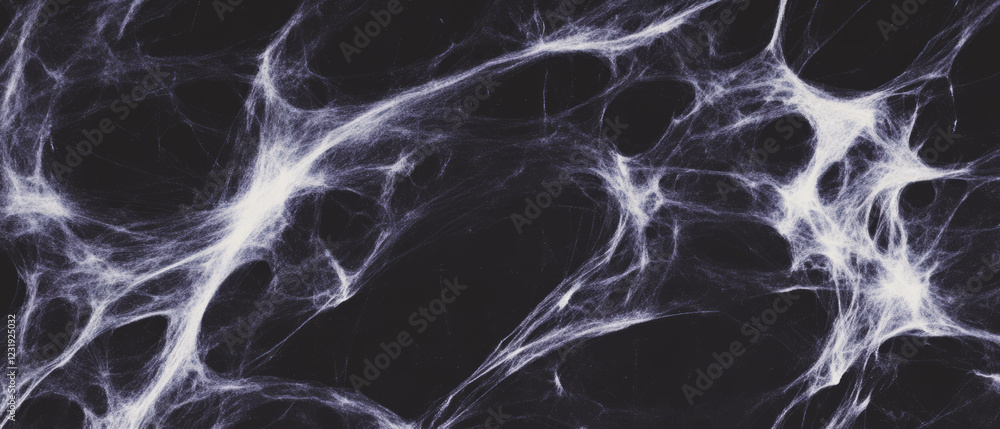 Aufkleber elegant spider web overlay on a dark background showcasing classic design elements