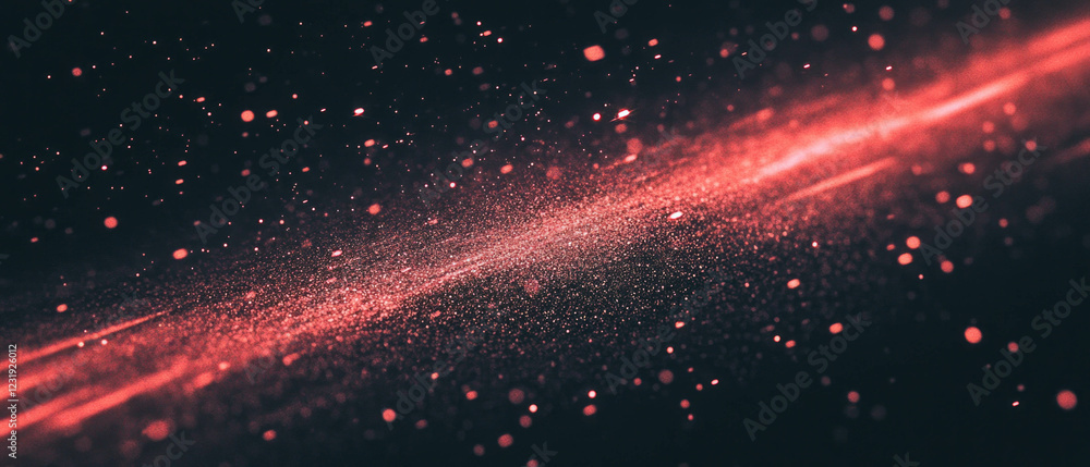 Poster gradient spark texture overlay with subtle effects on a black background