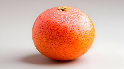 Ripe grapefruit on neutral background, studio shot, food photography, healthy eating