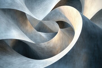 Simple abstract shapes on vibrant background, modern design layout for creative projects and digital content marketing