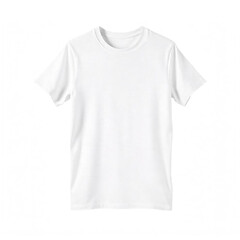 white t shirt isolated