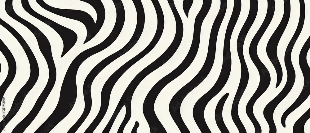 Poster curved line texture with organic feel against a black background creates dynamic visual interest
