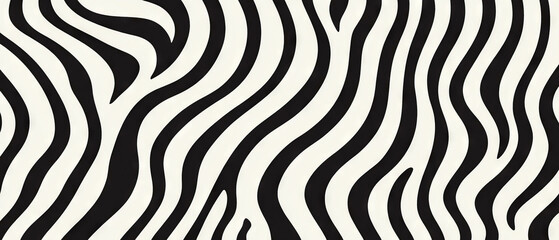 Curved line texture with organic feel against a black background creates dynamic visual interest