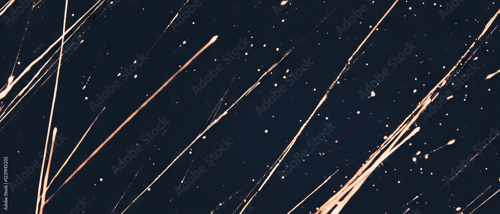 Poster pattern texture with dashed lines and dotted appearances on a dark background