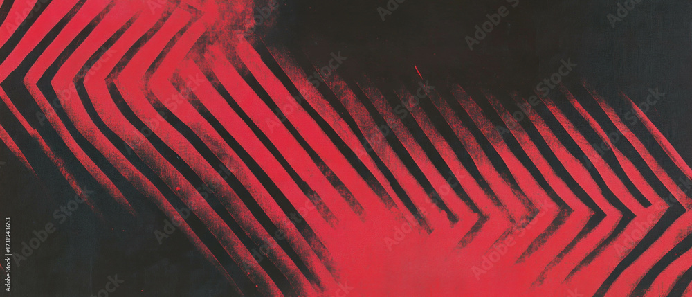 Poster dynamic line texture with fading effects on a black background showcasing artistic patterns