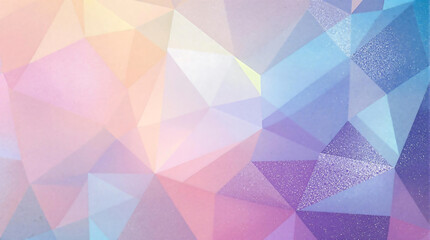 Obraz premium Soft, pastel-colored abstract background with a geometric, polygonal pattern. Delicate and modern, suitable for a variety of design projects, including website backgrounds, presentations, or art prin