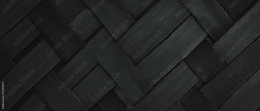 Poster unique black line texture with structured parallel patterns creating a striking background effect