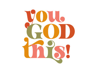 Health mental groovy design