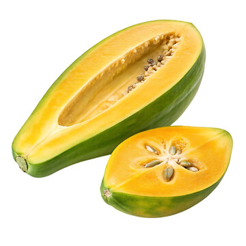 babaco  isolated on white background