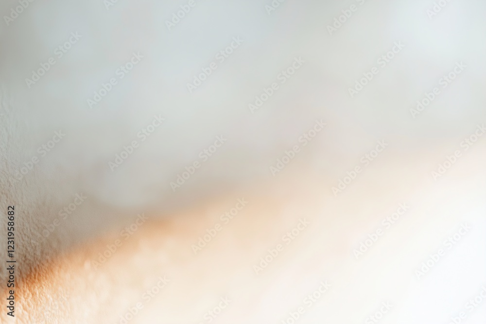 Aufkleber a soft warm spotlight gently illuminates a light gray background, creating a calming effect and offe