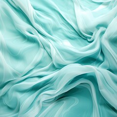 Obraz premium Abstract Aquamarine background. Aquamarine fabric texture background
