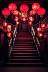 Stairs to Red Lanterns