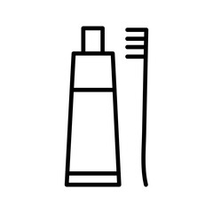 Toothpaste Vector Icon