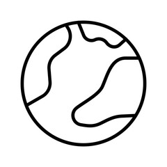 Earth Vector Icon
