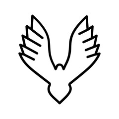 Falcon Vector Icon