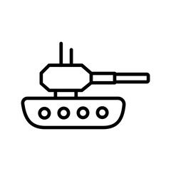 Tank Vector Icon