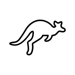 Kangaroo Vector Icon