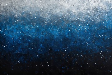 Obraz premium Grainy textured backdrop with a blue and black gradient.