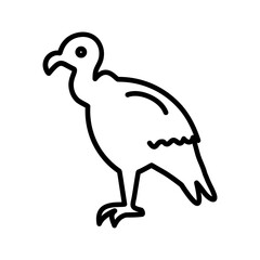 Vulture Vector Icon