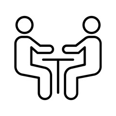 Negotiation Vector Icon