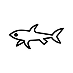 Hammerhead Shark Vector Icon