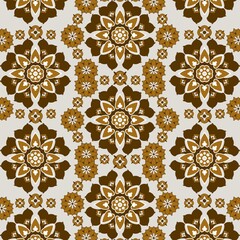 Arabian ethnic fabric pattern features a rich brown tone that reflects cultural heritage and classic ethnic . The intricate design contrasts beautifully with a light background ethnic . Perfect for 