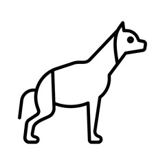Hyena Vector Icon