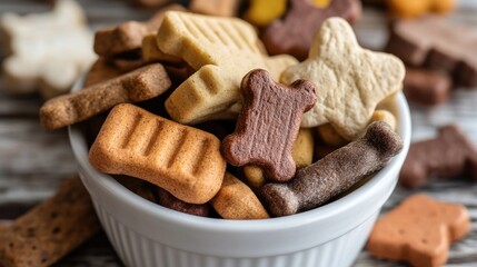 Assorted dog treats