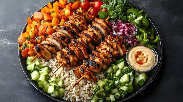 Chicken Shawarma Platter
