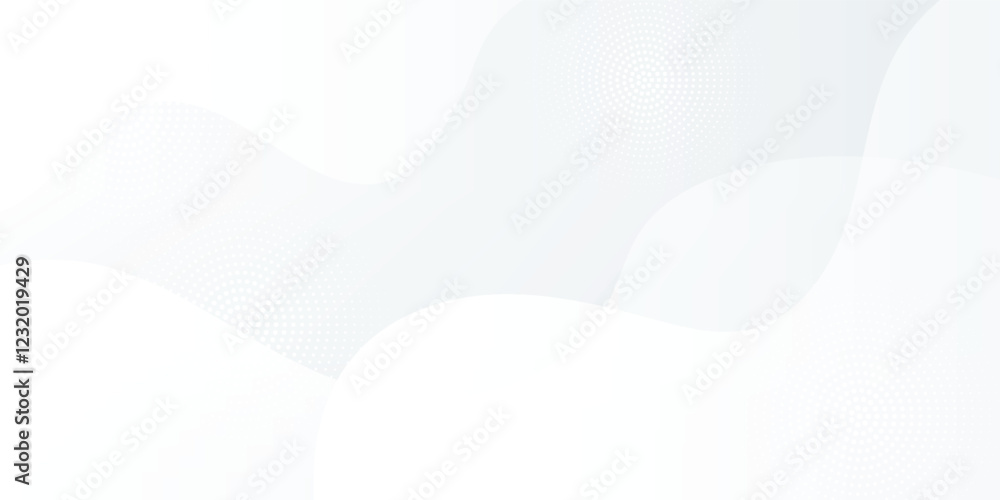 Poster abstract white background with gradient color and artistic dynamic line decoration
