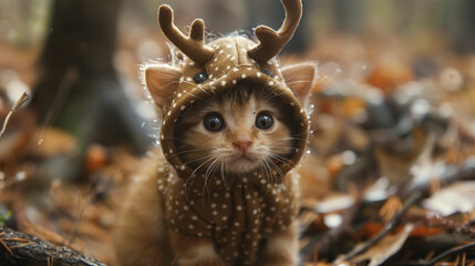 Obraz premium Cute cat