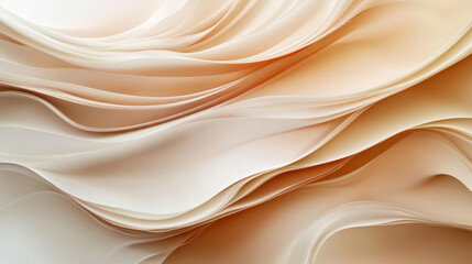 Obraz premium Abstract template horizontal banner with transparent waves