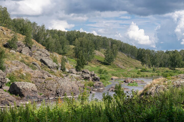 Howler Threshold on the Iset River, Kamensky city district, Sverdlovsk region