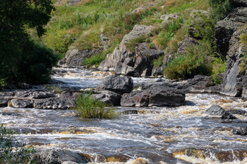 Howler Threshold on the Iset River, Kamensky city district, Sverdlovsk region