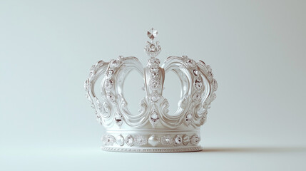 crown on white background