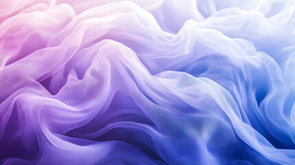 Obraz premium Smooth waves of lavender and pink hues flowing seamlessly.