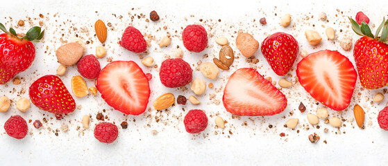 Strawberry are a healthy food. And it is a useful.