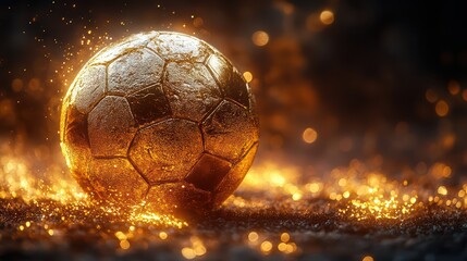 Fototapeta premium golden ball