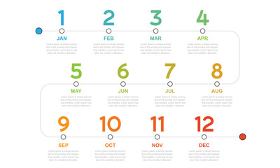 Infographics tab paper index template. Vector illustration abstract background. Can be used for workflow layout, business step, banner, web design.