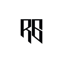 RG monogram logo design letter text name symbol monochrome logotype alphabet character simple logo