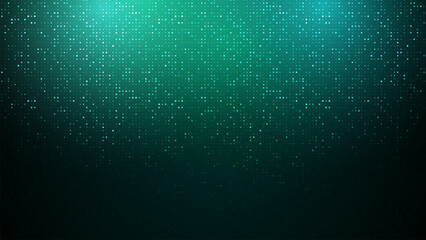 Futuristic Tech Fintech Background Abstract Pixel Pattern. Abstract Business Tech Science Vector Backdrop.Digital fading points isolated background for print net design.