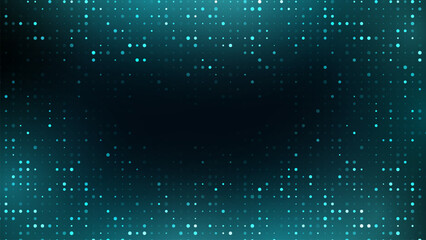 Futuristic Tech Fintech Background Abstract Pixel Pattern. Abstract Business Tech Science Vector Backdrop.Digital fading points isolated background for print net design.