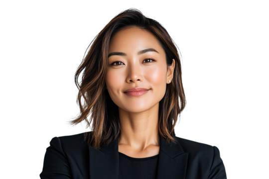 Professional business portrait of confident businesswoman in modern office headshot photography clean background empowerment theme