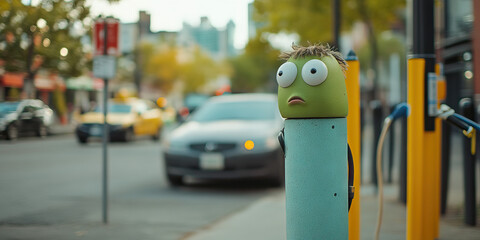 Green Creature Figurine on Urban Post