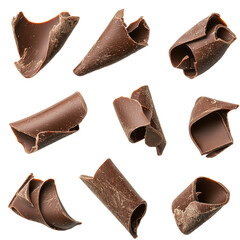 chocolate curls