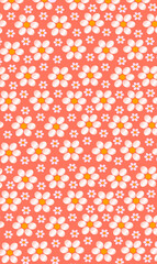Blooming midsummer meadow seamless pattern. Plant background for fashion, wallpapers, print. A lot of different flowers on the field. Liberty style . 