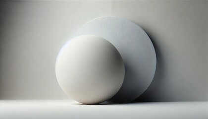 A high-resolution minimalist texture image featuring smooth surfaces, subtle gradients, and soft lighting. The textures include matte, glossy