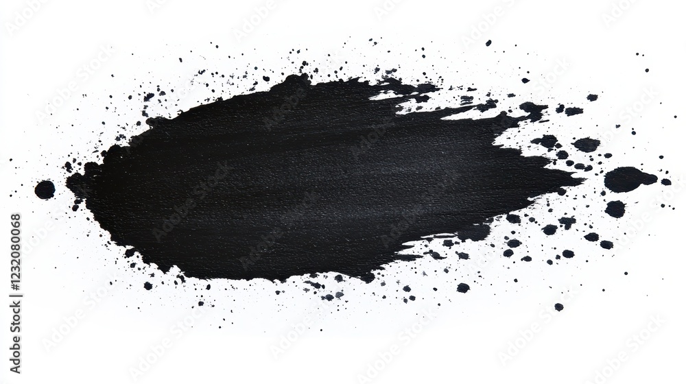 Poster abstract black and white textured background. grunge style with splattered paint effect. high contra