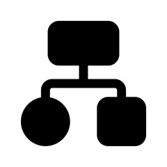 algorithm glyph icon
