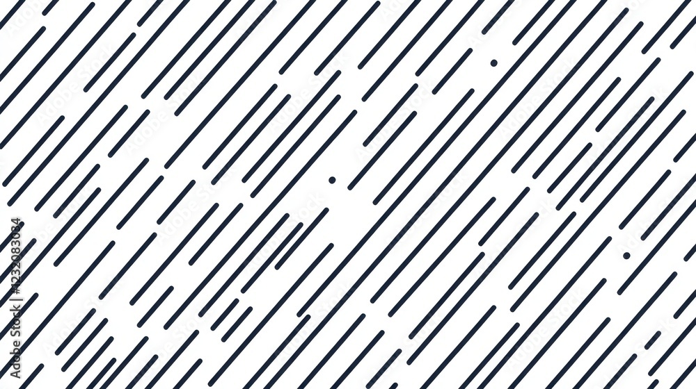 Poster abstract background with dark blue diagonal lines on a white backdrop. simple, minimalist design wit